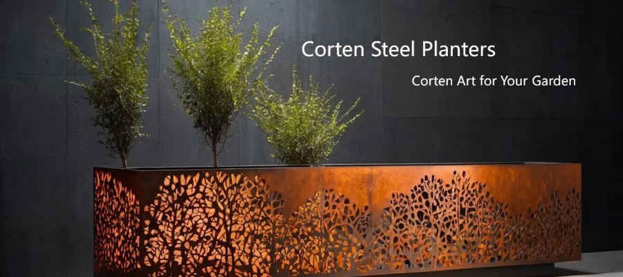 Corten Planter